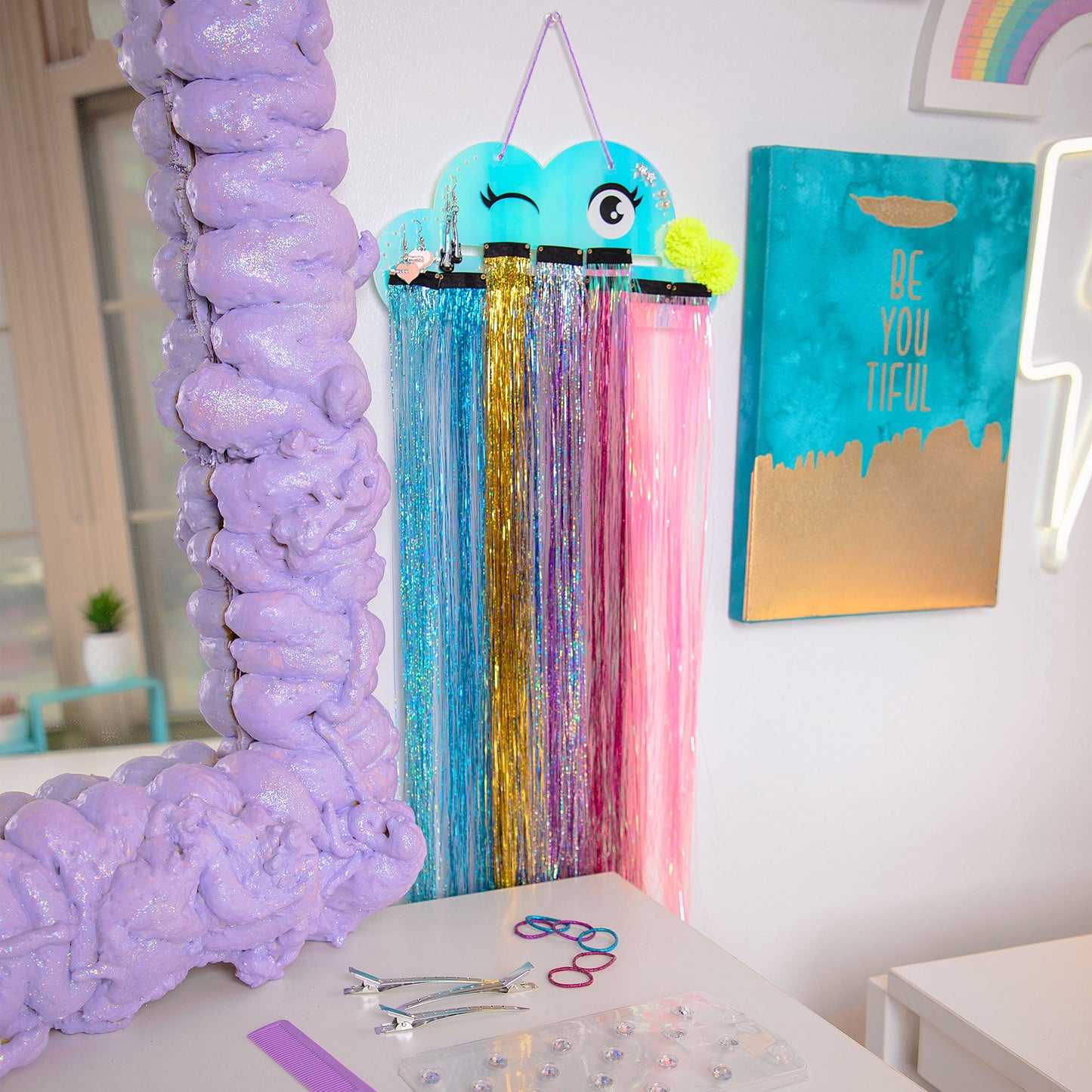 Shimmer Tinsel Hair Kit