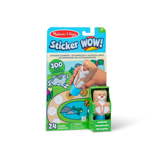 Sticker Wow!™ Activity Pad & Sticker Stamper - Bunny