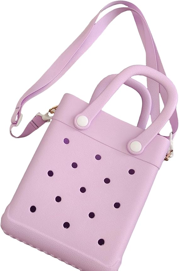 Purple Charm Bag