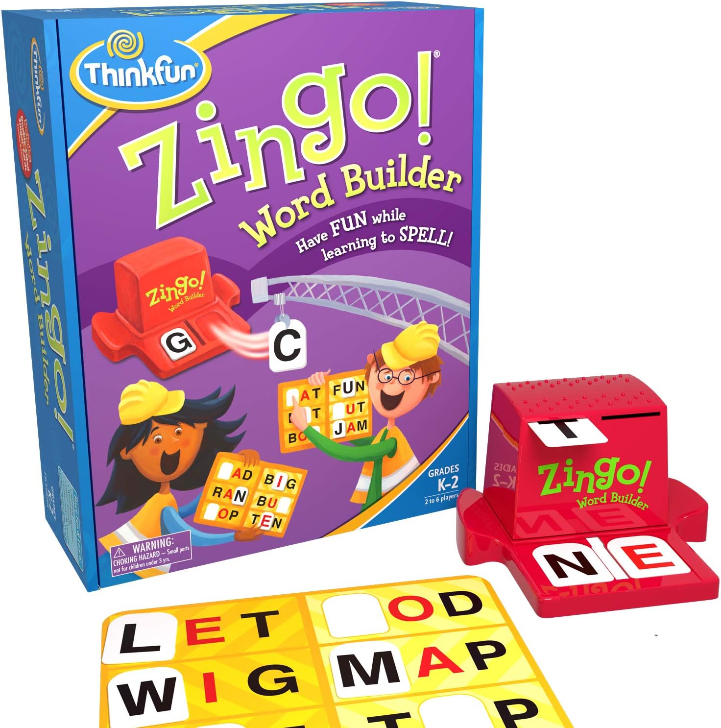 Zingo Word Builder Game