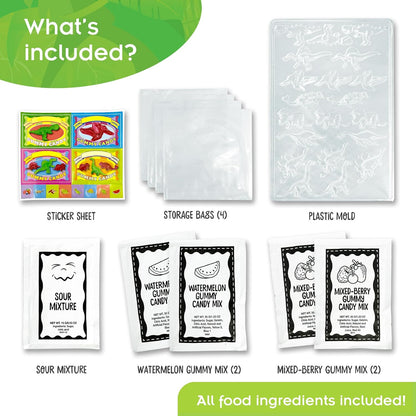 Dinosaur Gummy Candy Lab
