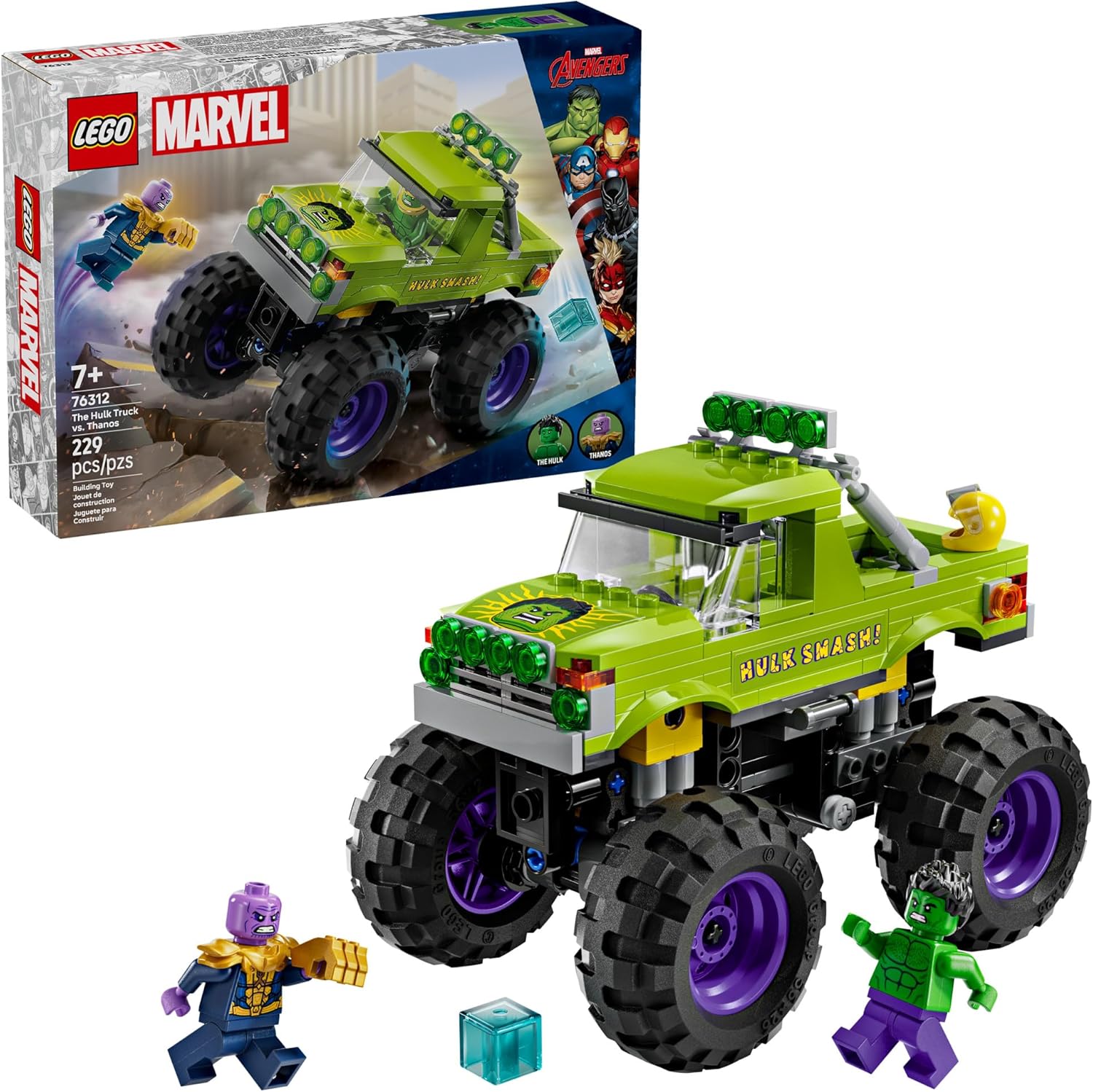 The Hulk Truck Vs Thanos