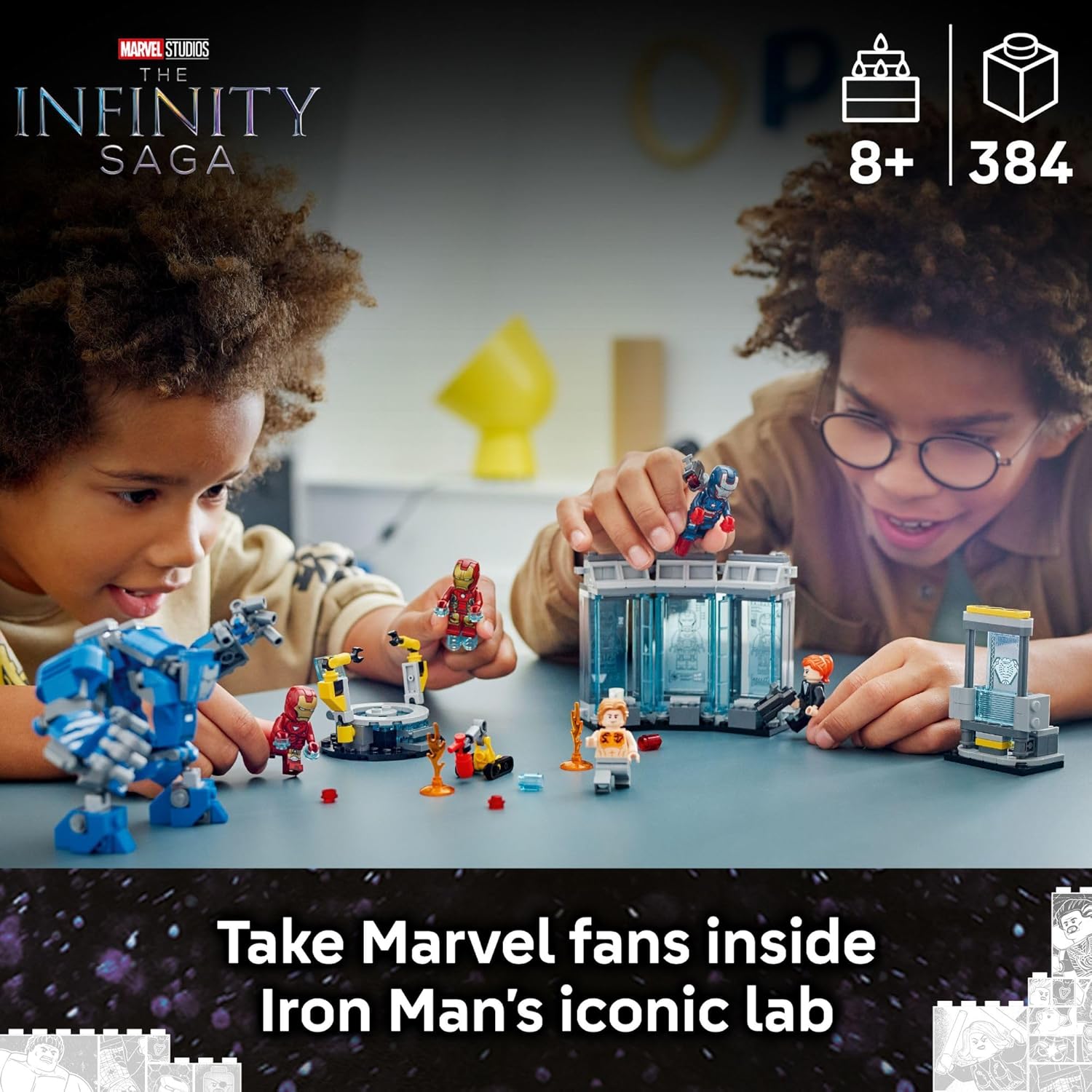 Iron Mans Lab Hall Armor