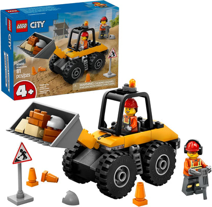 City: Yellow Construction Wheel Loader