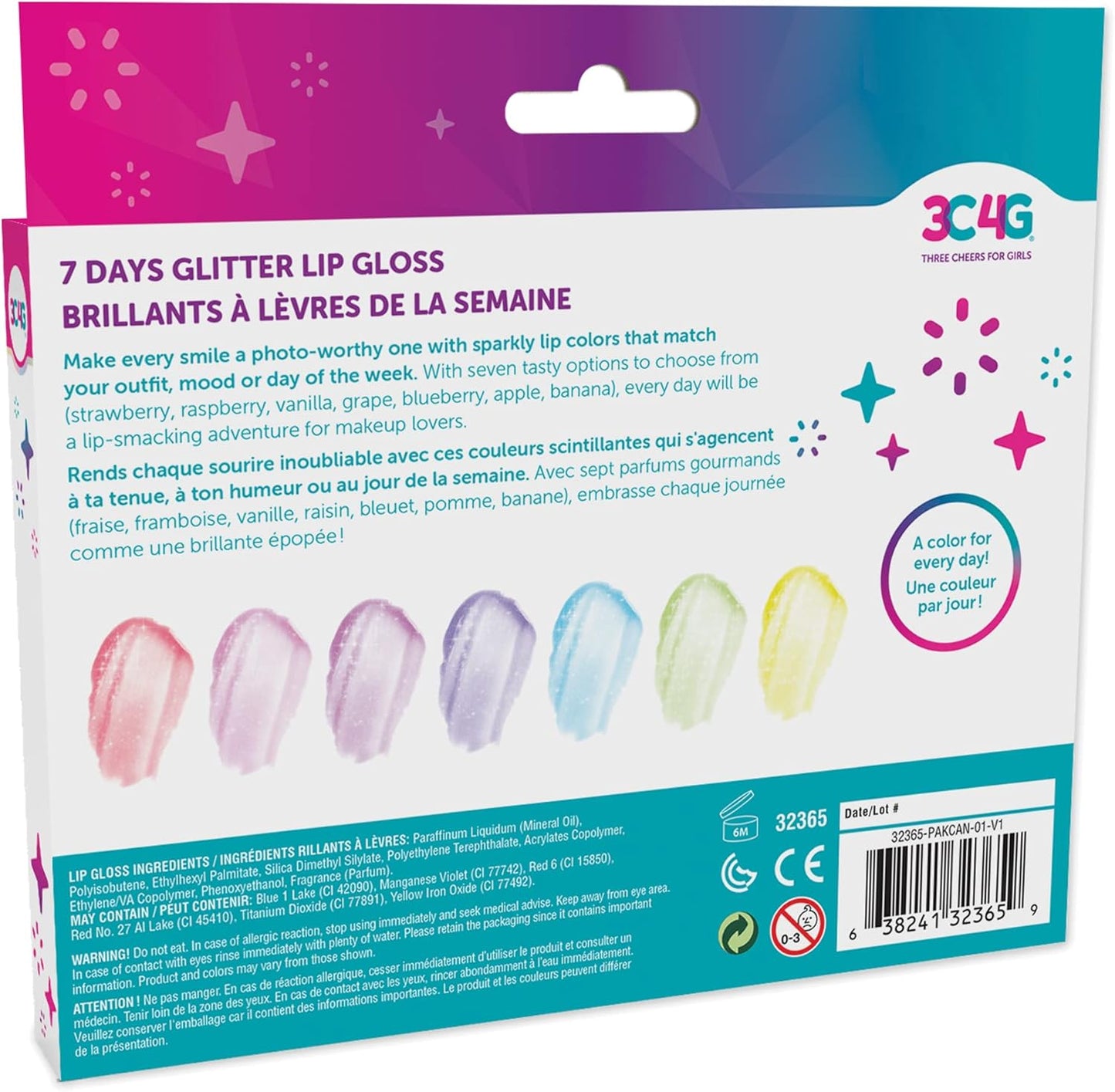 7 Days Glitter Lip Gloss