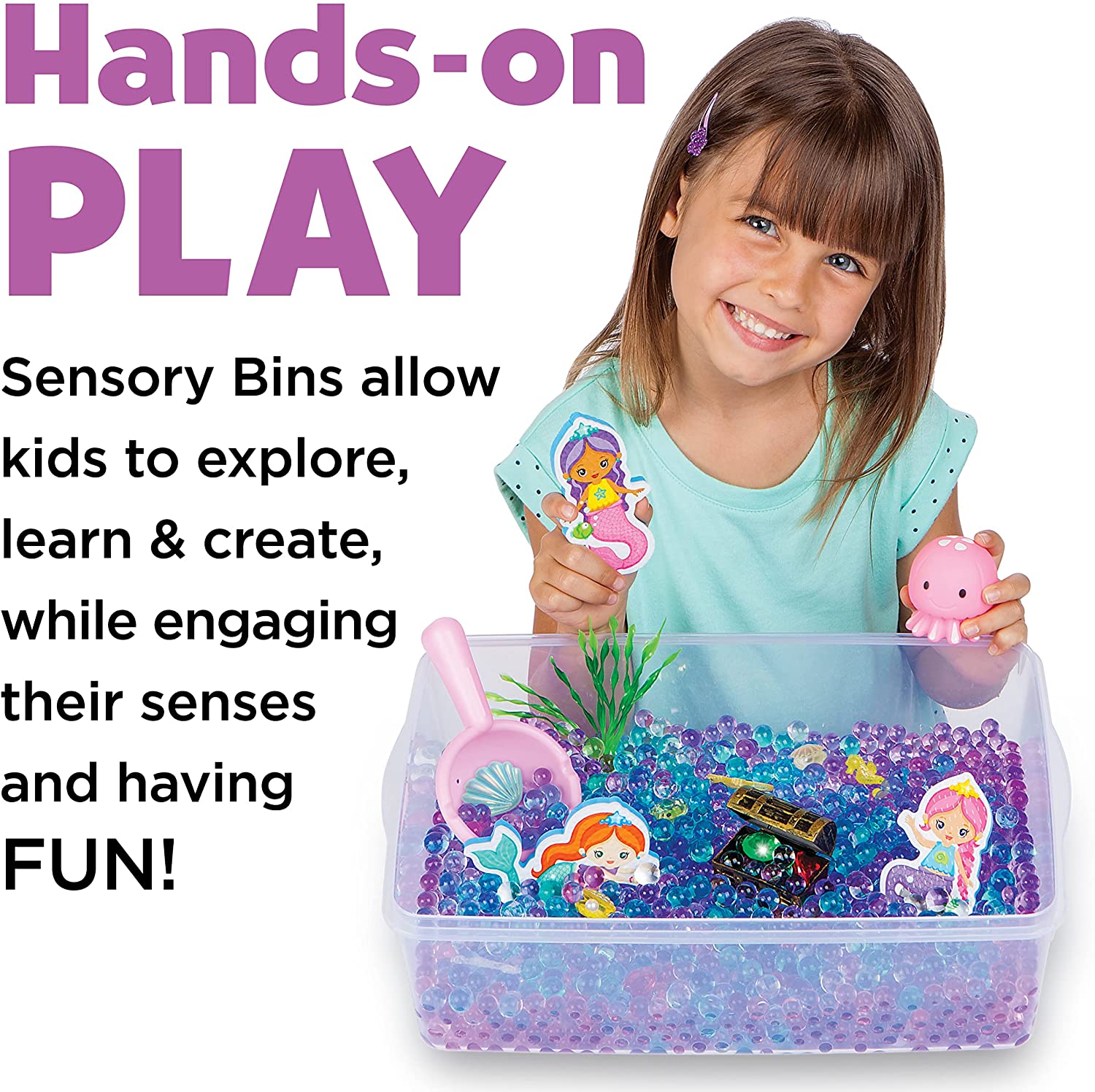 Sensory Bin Mermaid Lgoon