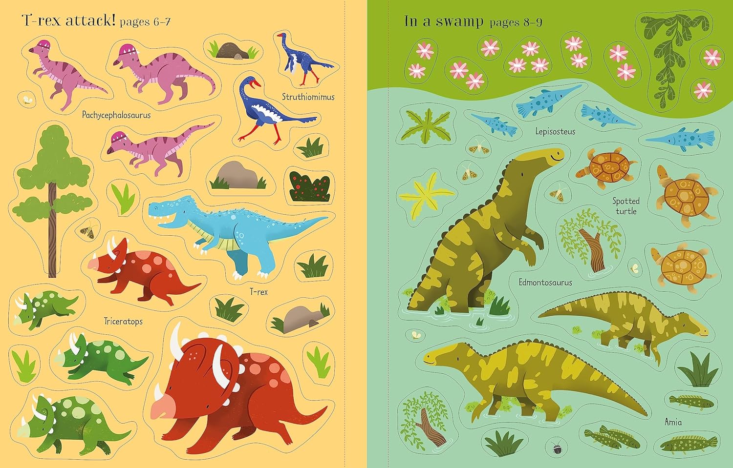 Sticker Dinosaur Revised