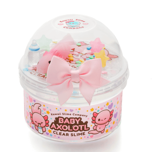 Baby Axolotl Clear Slime