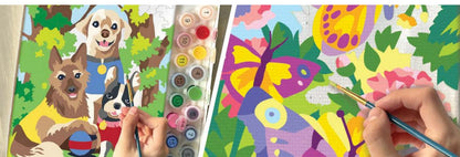 Paint Number Forest Moon