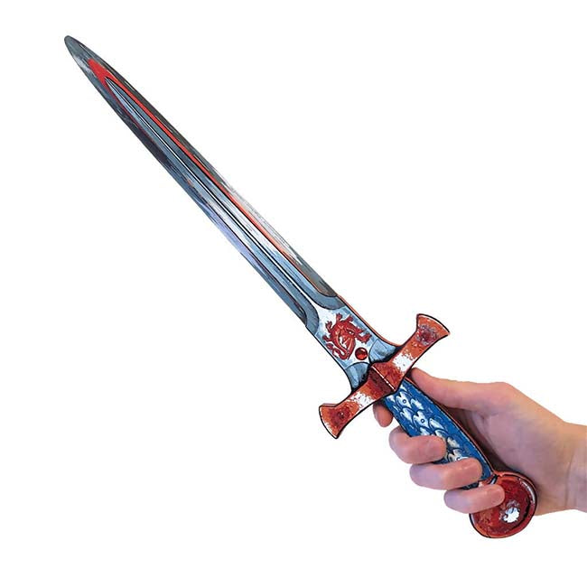 Knight Sword Amber Dragon