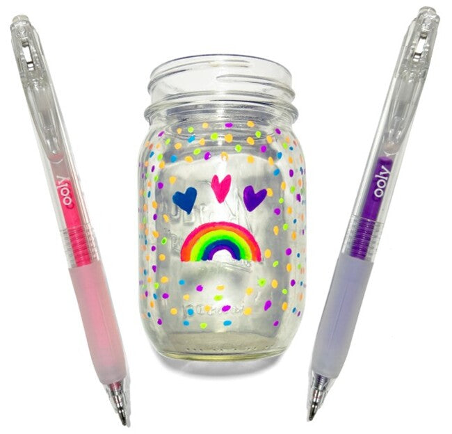 Jelly Gloss Neon Gel Pens