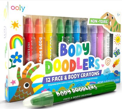 Body Doodlers Crayons