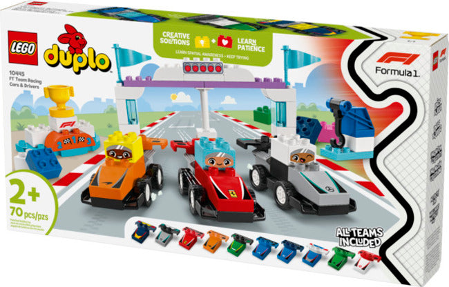 Duplo F1 Team Race Cars