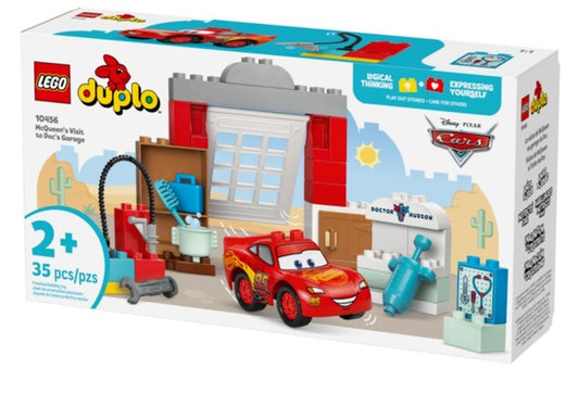 Lego® Duplo Disney and Pixar Cars Mcqueen’s Visit to Doc’s Garage