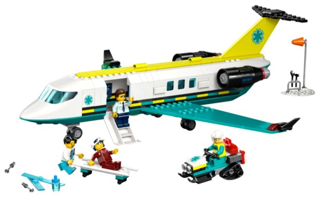 Emergecy Ambulnce Airplan