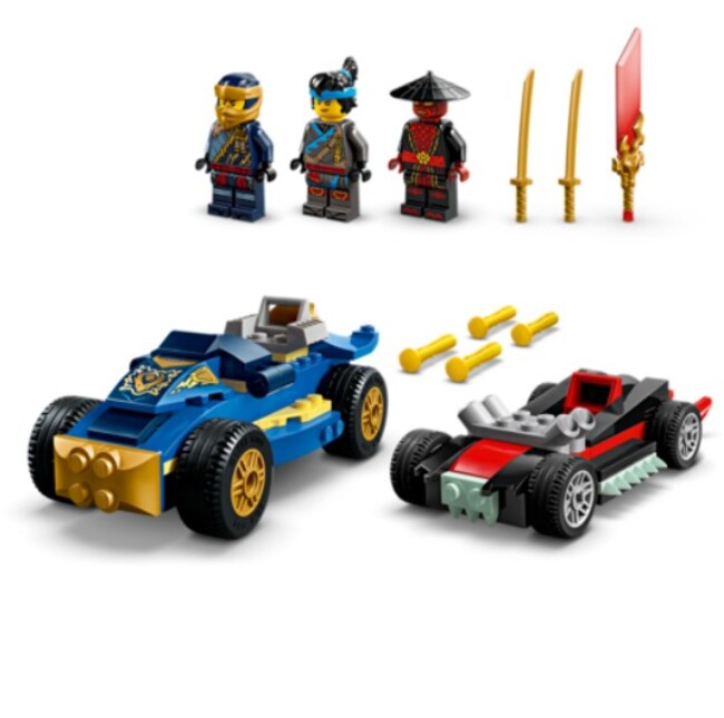 Lego® Ninjago Rogue Vs. Drix Race Car Duel