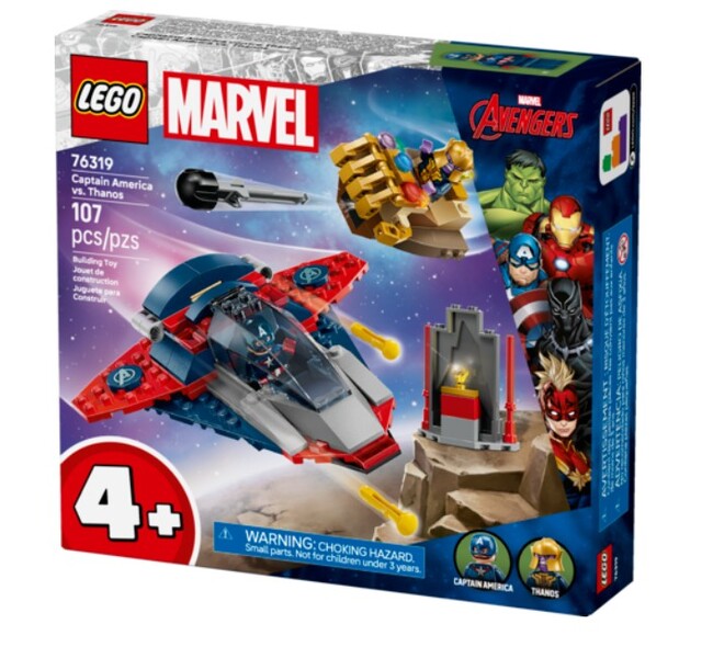 Lego® Marvel Captain America Vs Thanos