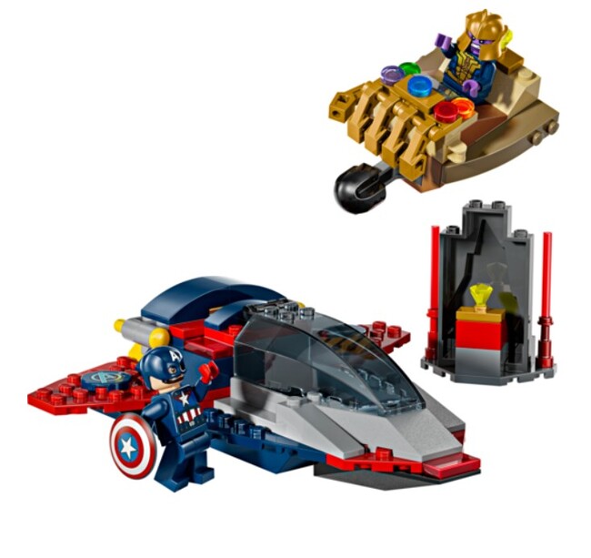 Lego® Marvel Captain America Vs Thanos