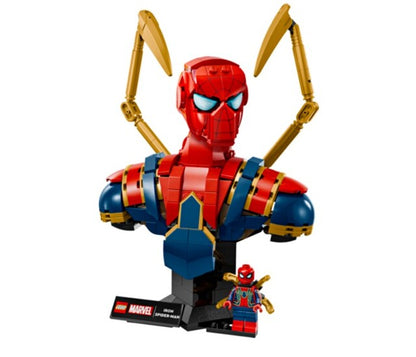 Lego® Marvel Iron Spider Man Bust