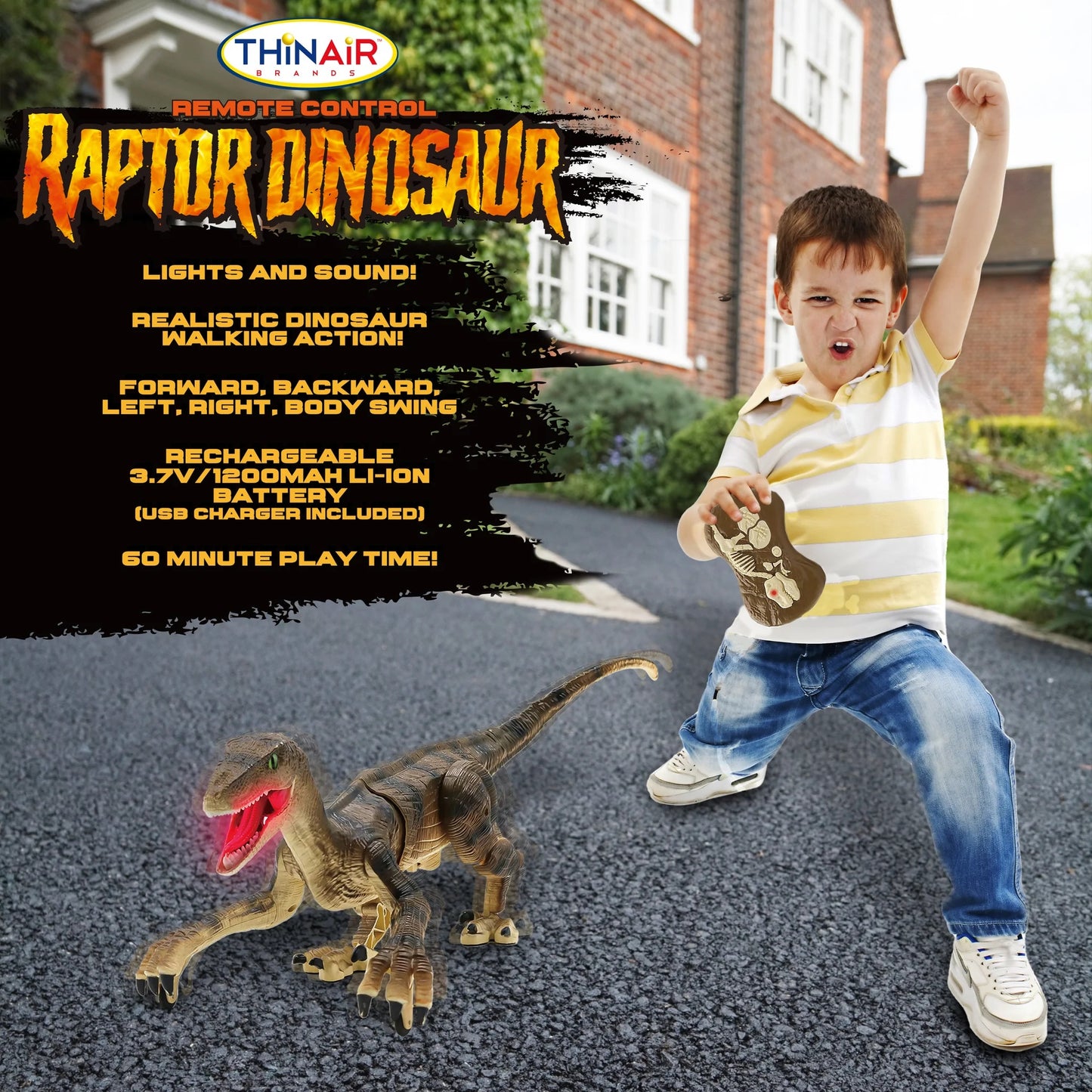 Rc Raptor Dinosaur