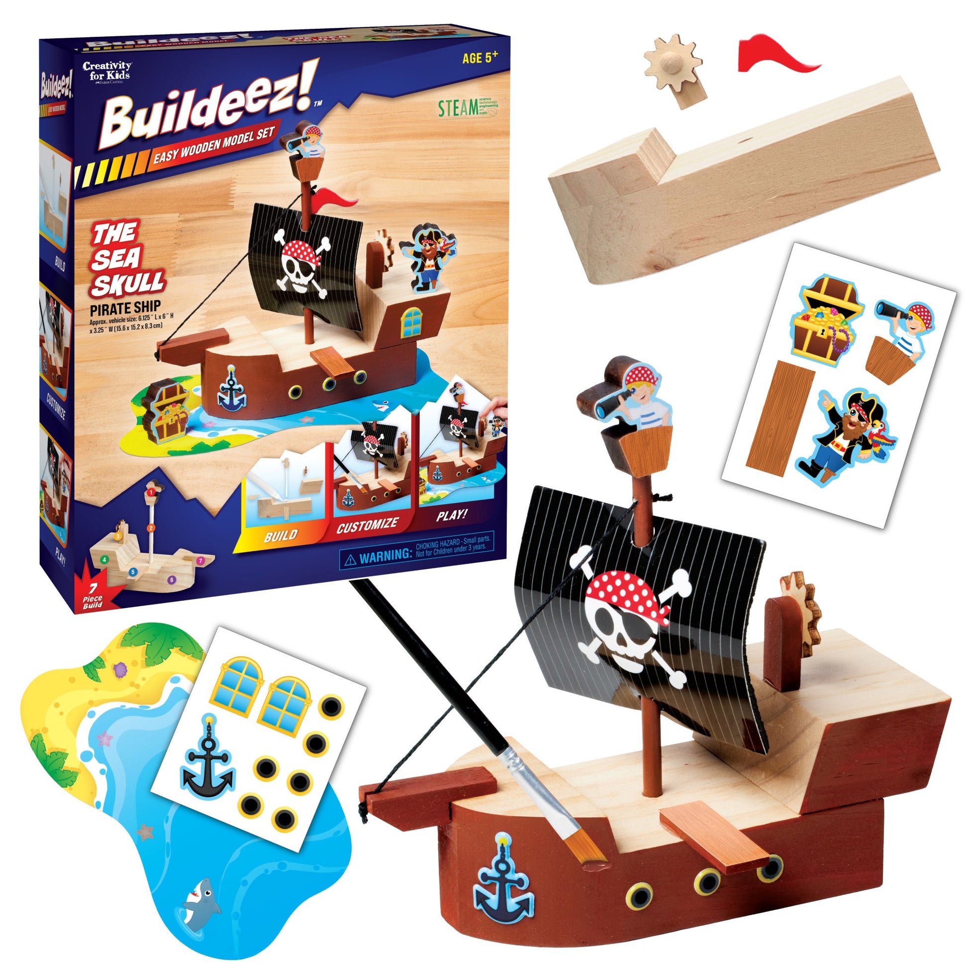 Buildeez Pirate Ship